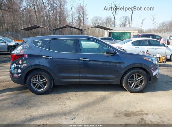 5NMZT3LB2JH098298 2018 HYUNDAI SANTA FE SPORT Серый Вид задней части салона
