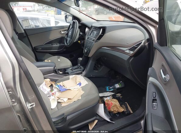 5NMZT3LB4JH082524 2018 HYUNDAI SANTA FE SPORT Серый Вид салона спереди