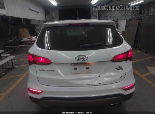 5NMZTDLB0JH080761 2018 HYUNDAI SANTA FE SPORT Белый 