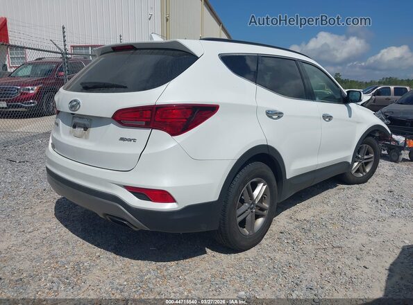 5NMZU3LB2HH017937 2017 HYUNDAI SANTA FE SPORT Белый Задняя правая четверть