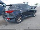 2017 Hyundai Santa Fe Sport 2.4l Черный vin: 5NMZU3LB9HH036050