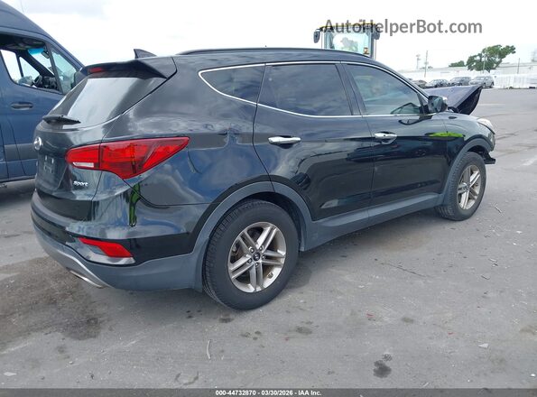 5NMZU3LB9HH036050 2017 HYUNDAI SANTA FE SPORT Черный Задняя правая четверть