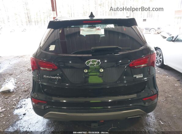 5NMZUDLB3HH008668 2017 HYUNDAI SANTA FE SPORT Черный 