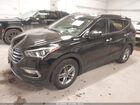 2018 Hyundai Santa Fe Sport 2.4l Черный vin: 5NMZUDLB6JH077814