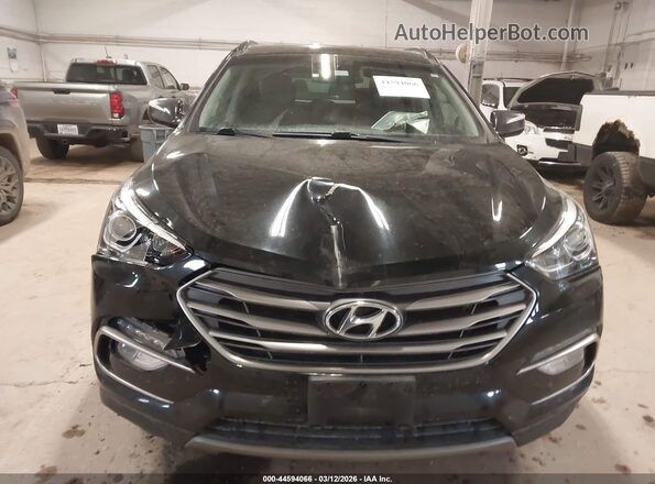 5NMZUDLB6JH077814 2018 HYUNDAI SANTA FE SPORT Черный Вид щитка приборов