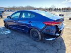 2018 Hyundai Elantra Se Синий vin: 5NPD74LF0JH285632
