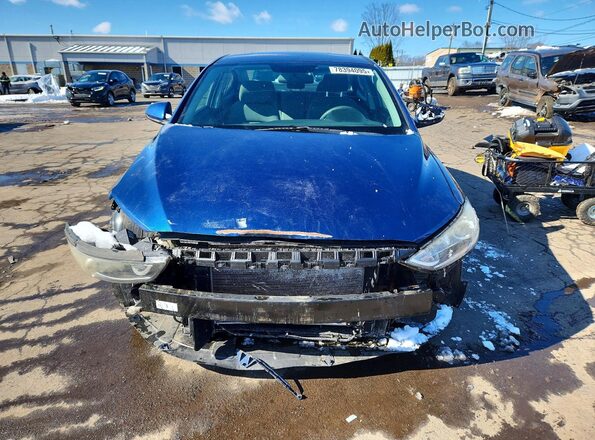 5NPD74LF0JH285632 2018 HYUNDAI ELANTRA Синий Вид спереди