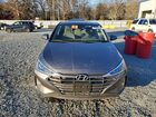 2019 Hyundai Elantra Se Gray vin: 5NPD74LF0KH486531