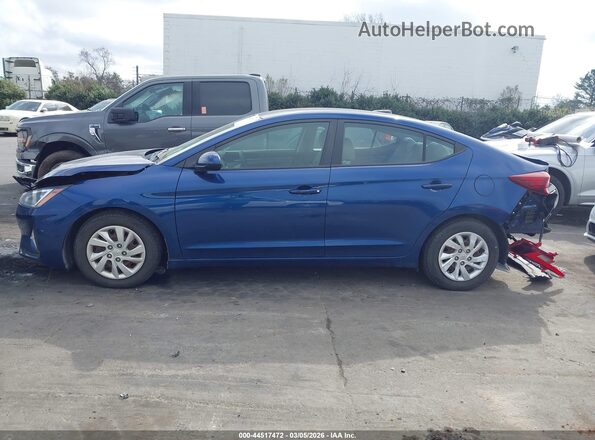 5NPD74LF0LH594536 2020 HYUNDAI ELANTRA Синий Панорамный вид салона 360°