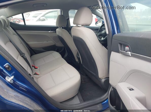 5NPD74LF0LH594536 2020 HYUNDAI ELANTRA Синий Вид наклейки с VIN-кодом