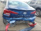 2020 Hyundai Elantra Se Синий vin: 5NPD74LF0LH594536