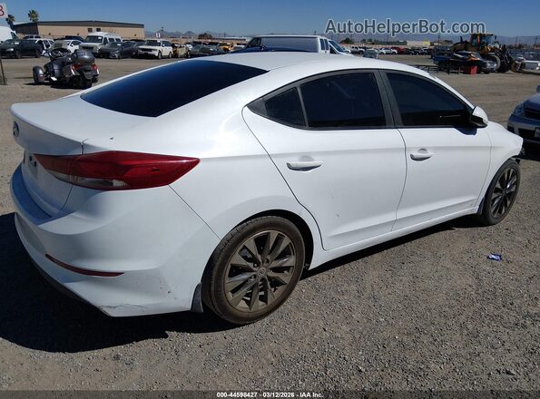 5NPD74LF1JH355803 2018 HYUNDAI ELANTRA Белый Задняя правая четверть
