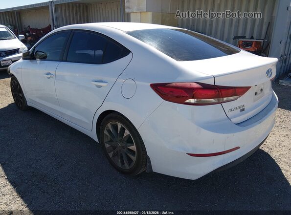 5NPD74LF1JH355803 2018 HYUNDAI ELANTRA Белый Задняя левая четверть