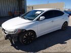 2018 Hyundai Elantra Se Белый vin: 5NPD74LF1JH355803