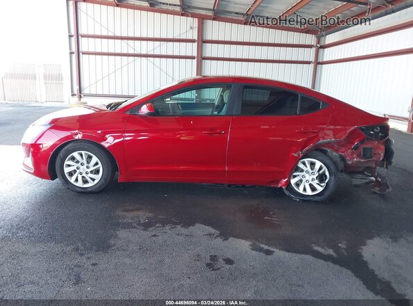 5NPD74LF1LH600232 2020 HYUNDAI ELANTRA Red 
