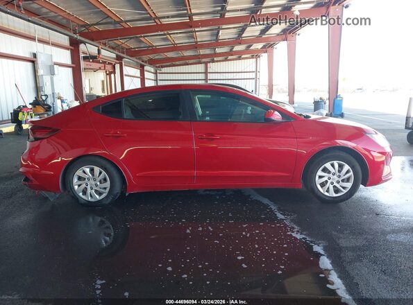 5NPD74LF1LH600232 2020 HYUNDAI ELANTRA Red სალონის 360-გრადუსიანი ხედი