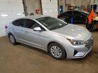 2019 Hyundai Elantra Se Серебряный vin: 5NPD74LF2KH419428