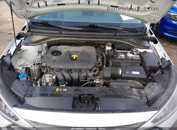 5NPD74LF2KH475059 2019 HYUNDAI ELANTRA Silver Widok z tyłu