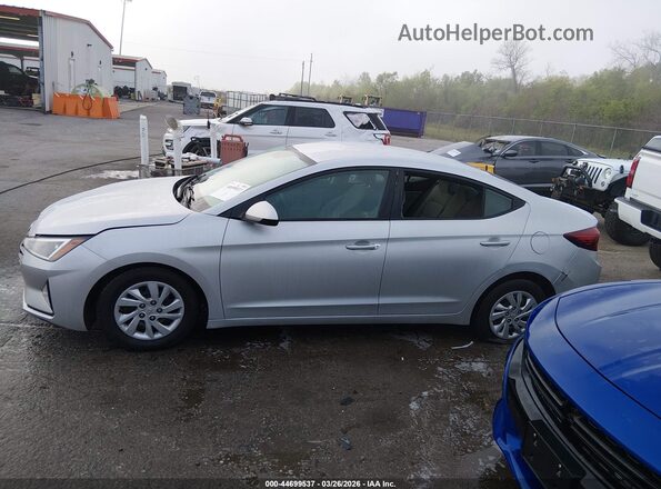 5NPD74LF2KH475059 2019 HYUNDAI ELANTRA Silver 