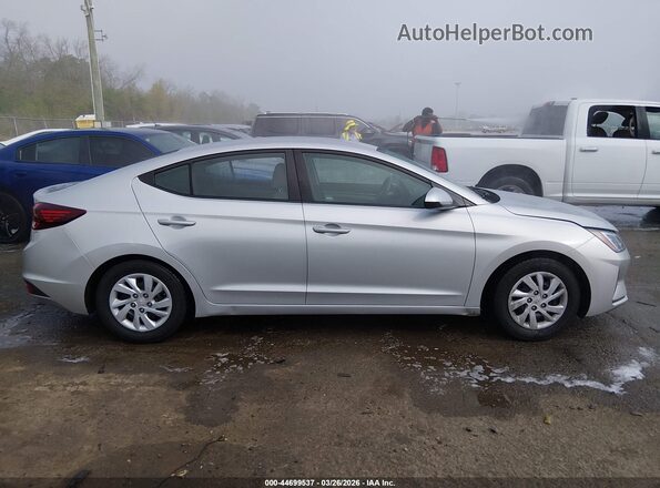 5NPD74LF2KH475059 2019 HYUNDAI ELANTRA Silver Widok wnętrza 360 stopni
