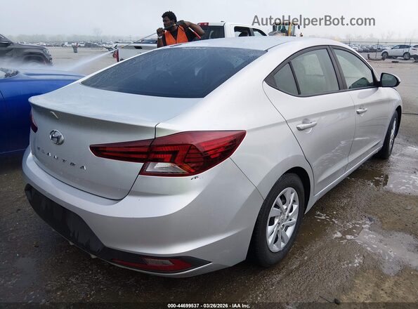 5NPD74LF2KH475059 2019 HYUNDAI ELANTRA Silver Tył prawy