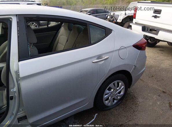 5NPD74LF2KH475059 2019 HYUNDAI ELANTRA Silver Widok z przodu