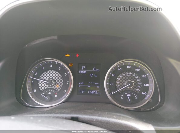 5NPD74LF2KH475059 2019 HYUNDAI ELANTRA Silver Widok tylnych siedzeń
