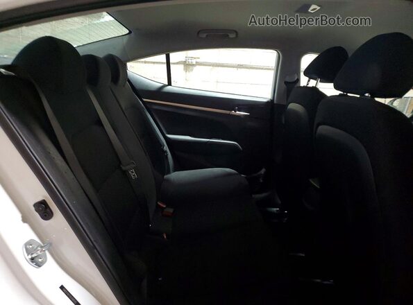 5NPD74LF2LH505131 2020 HYUNDAI ELANTRA Белый Вид задних сидений