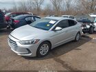 2017 Hyundai Elantra Se Silver vin: 5NPD74LF3HH071647