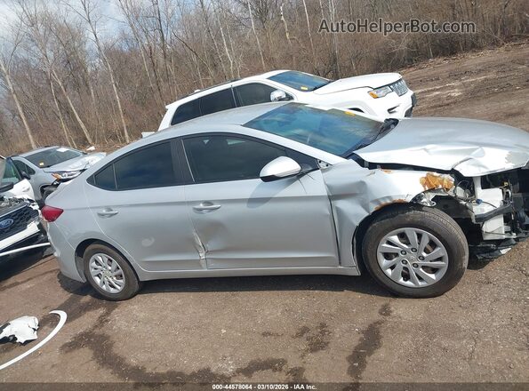 5NPD74LF3HH071647 2017 HYUNDAI ELANTRA Silver Вид задньої частини салону
