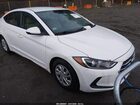 2018 Hyundai Elantra Se White vin: 5NPD74LF3JH351378