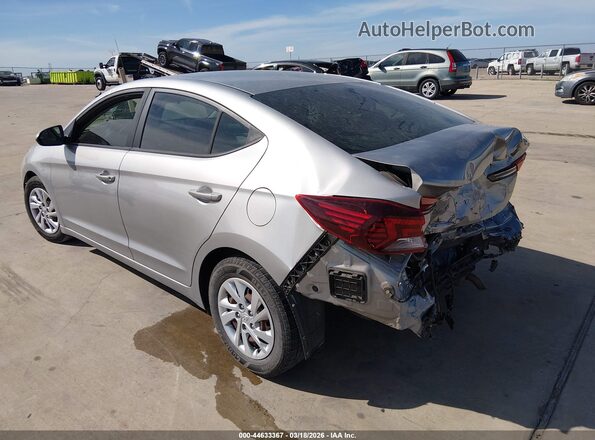 5NPD74LF4LH598976 2020 HYUNDAI ELANTRA Серебряный Задняя левая четверть