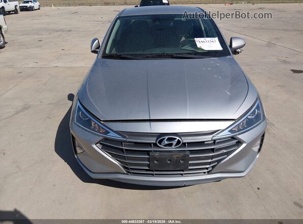 5NPD74LF4LH598976 2020 HYUNDAI ELANTRA Серебряный Вид щитка приборов