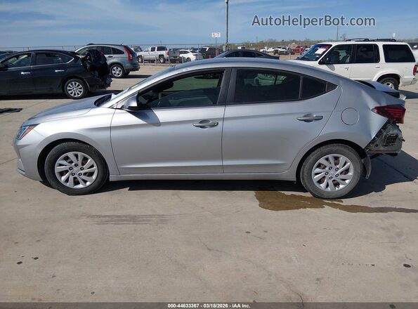 5NPD74LF4LH598976 2020 HYUNDAI ELANTRA Серебряный Панорамный вид салона 360°