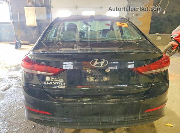 5NPD74LF5JH361295 2018 HYUNDAI ELANTRA Черный Вид сзади