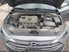 2019 Hyundai Elantra Se Gray vin: 5NPD74LF5KH406138