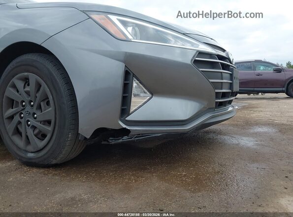 5NPD74LF5KH406138 2019 HYUNDAI ELANTRA Gray 