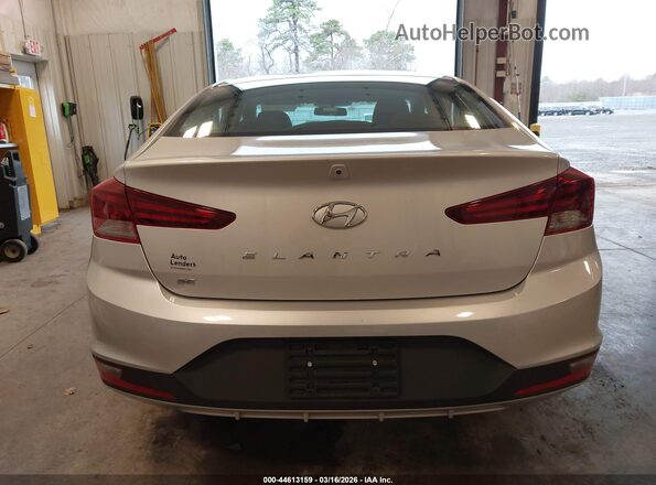 5NPD74LF5KH474505 2019 HYUNDAI ELANTRA Серебряный 