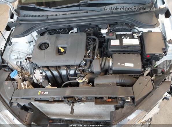 5NPD74LF5KH474505 2019 HYUNDAI ELANTRA Серебряный Вид сзади