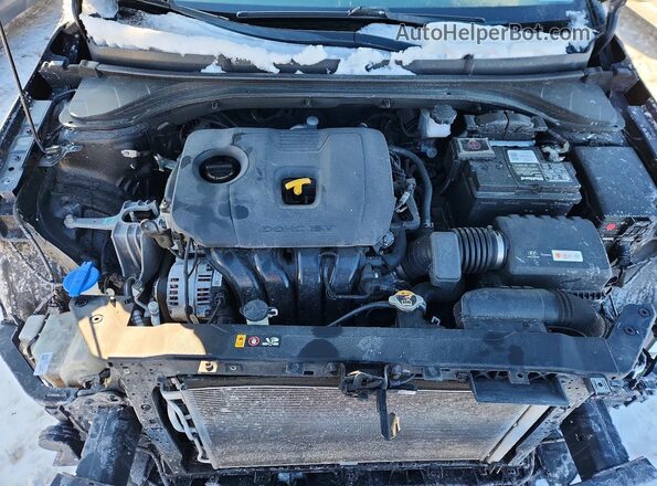5NPD74LF5KH482345 2019 HYUNDAI ELANTRA Black Rear interior view