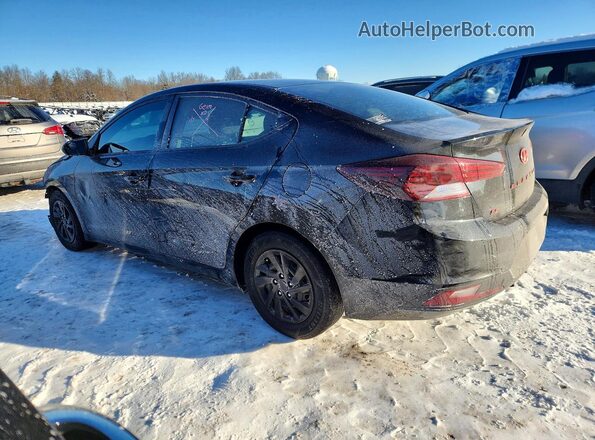 5NPD74LF5KH482345 2019 HYUNDAI ELANTRA Black Rear left