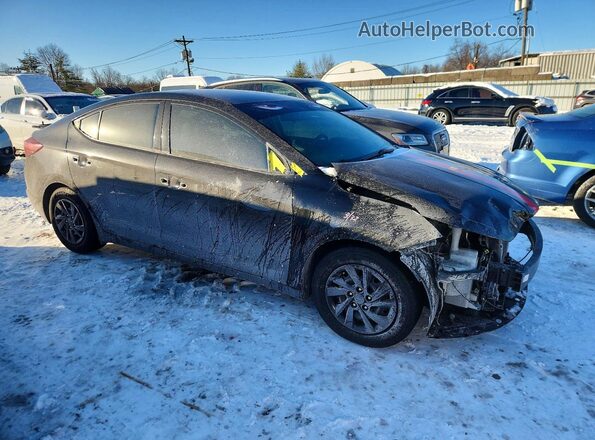 5NPD74LF5KH482345 2019 HYUNDAI ELANTRA Black Front right