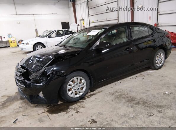 5NPD74LF5LH546949 2020 HYUNDAI ELANTRA Black Przód lewy