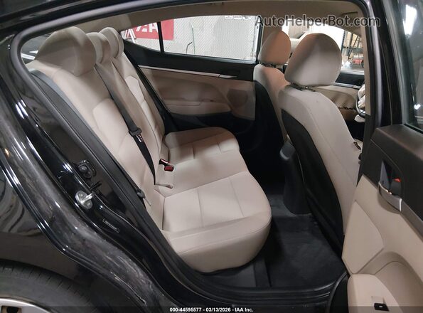 5NPD74LF5LH546949 2020 HYUNDAI ELANTRA Black Widok naklejki z numerem VIN