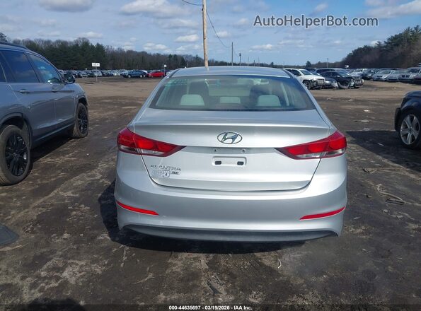 5NPD74LF6JH271573 2018 HYUNDAI ELANTRA Серебряный 