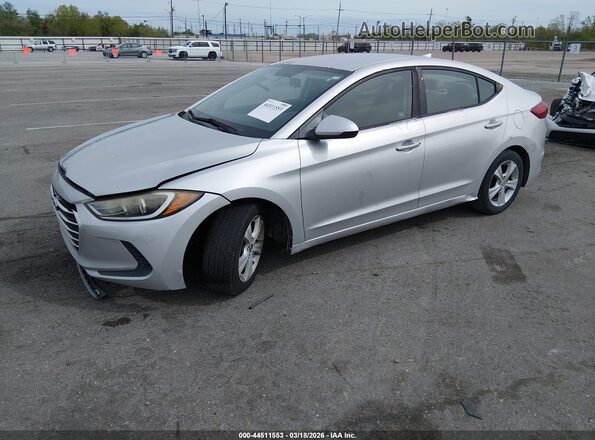5NPD74LF7HH175977 2017 HYUNDAI ELANTRA Silver Przód lewy