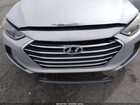 2017 Hyundai Elantra Se Silver vin: 5NPD74LF7HH175977