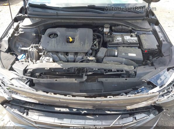 5NPD74LF7KH466955 2019 HYUNDAI ELANTRA Gray Rear view