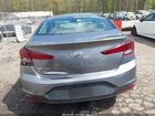 2019 Hyundai Elantra Se Gray vin: 5NPD74LF7KH466955