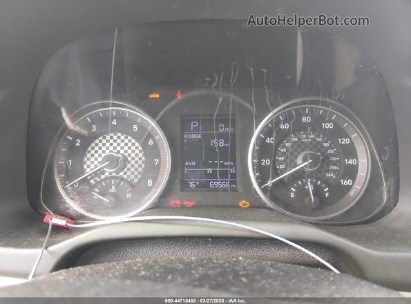 5NPD74LF7KH489023 2019 HYUNDAI ELANTRA White Widok tylnych siedzeń